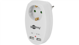 Gniazdo Ze Stykiem Ochronnym 16 A I 2 Port Usb 3,1 A