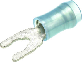 Konektor zaciskowy płaski PIDG Series Izolowane, M3.5, Niebieski 14AWG 2.6mm² 16AWG 1mm² TE Connectivity