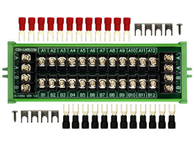 20Amp 2x12 Position Barrier Terminal Block Power Distribution Module