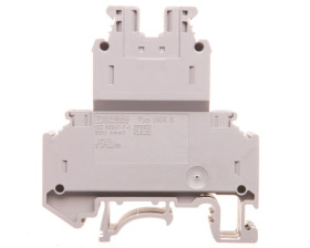 Złączka szynowa 2-piętrowa 0,2-4mm2 szara UKK 5 2774017 /50szt./