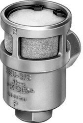 Szybki zawór wydechowy G 3/8 10 barów Odlew z aluminium rura: 11mm Festo