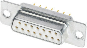 Harting 09 64 212 7240 09642127240 Złącze męskie Ilość styków: 15 lutowane 1 szt.