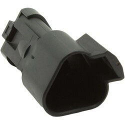 Socket housing, for rectangular miniature plug, PX0106P03BK