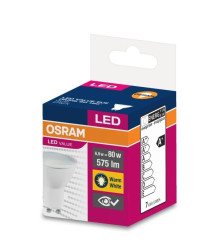 Żarówka LED VALUE PAR16 50 GU10 6,9W 575lm 2700K 827 120st. 4058075198852