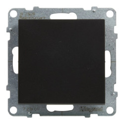 SUNO Łącznik jednobiegunowy czarny 10AX 250V zaciski automatyczne 721401