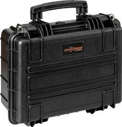 Explorer Cases Walizka outdoorowa 3818HL.B black with pick & pluck foam (S x W x G) 38 x 27 x 18 cm czarny 3818HL.B