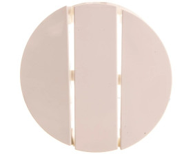 Berker R.1/R.3 Klawisz potrójny do łącznika biały 16652089