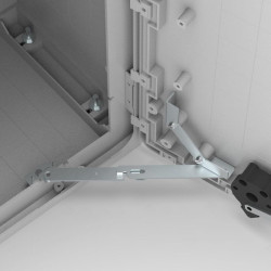 Akcesoria do obudów Ogranicznik drzwiczkowy UDS01 Stal