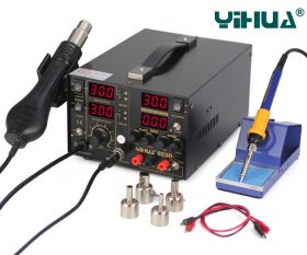 Stacja lutownicza YIHUA 853D z zasilaczem 30V 5A