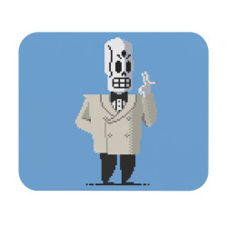 Grim Mouse Pad (Rectangle)