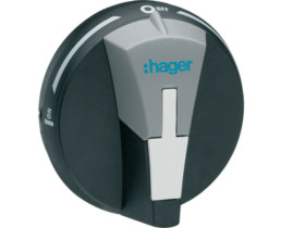 Napęd drzwiowy czarny do HI HZC016 HAGER