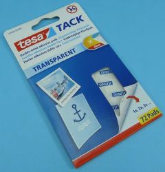 ZESTAW PŁATKÓW SAMOPRZYLEP 72szt TESA