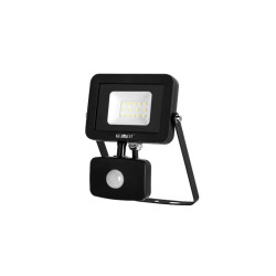 Halogen LED 10W + sensor ruchu i zmierzchu, 4000K reflektor
