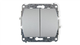 Trend Łącznik Świecznikowy Srebrny 5Wp-2