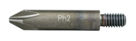 PHILLIPS 2 45MM GROT Z GWINTEM M6 /opak.= 10szt./ RT-TBIT-PH2/M6