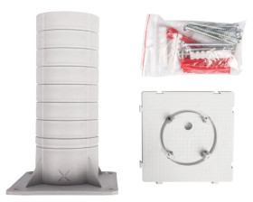 Puszka do dociepleń 120x120x200mm MDZ KB