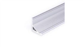 Profil Led Eko Narożny Kątowy Alu Sur 1M Aluminiowy Surowy Do Taśm Led (E)...