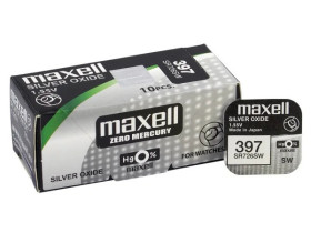Bateria srebrowa Maxell 397 / SR726SW (396 AG2)