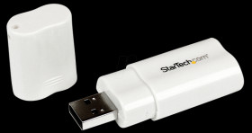 ICUSBAUDIO USB to Stereo Audio Adapter Converter