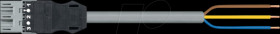 771-9993/206-103 WINSTA® MIDI connection cable, 3-pin, 1.5mm², 1m.
