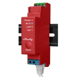 Shelly Pro 1PM - jednokanałowy inteligentny przekaźnik WiFi/LAN/BL z pomiarem mocy