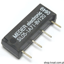 SIL05-1A71-BV120 Reed Relay 5VDC 1A Coil 500Ohm SIL4 MEDER