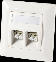 ET-25085FO FO frame set, 2x E2000®, SC-Simplex, LC-Duplex