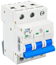 Wyłącznik nadprądowy 3P C 25A 6kA AC LC-Tec EBS9B-3C/25 LCTEC-EBS9B-3C/25