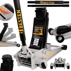 Podnośnik samochodowy hydrauliczny BESTEN BE0002544 3T niskoprofilowy 85-520 mm Quick-Lift