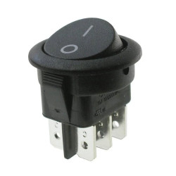 Przełącznik ON-ON czarny bez podświetlenia, MR3220R5BBNWC Canal