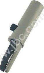 AK 10 SW Krokodylek izolowany, gn.4mm, rozw.7,5mm, czarny, Hirschmann, 930126100, AK10SW