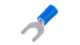 Końcówka Widełkowa Izolowana M5 Niebieska 100Szt Sge Kwb5