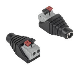 DC 2.1/5.5 mm Female to Type III Terminal Block Adapter