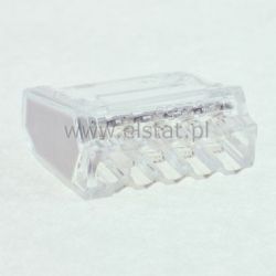 Złącza Wago 5x2,5mm, szary