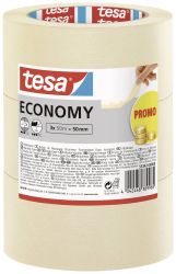 Taśma malarska tesa 55342-00000-00 Economy (D x S) 50 m x 50 mm 50 m 3 szt.