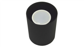 Oprawa Sufitowa Creep Black Stała Okrągła Aluminiu