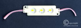 MODUŁ LED 3X5730 1,5W BIAŁY CIEPŁY