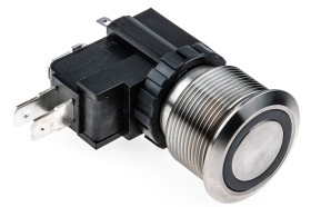 Nasadka przełącznika Zatrzaskowy SPDT średnica wycięcia 22.2mm, montaż panelowy RS PRO
