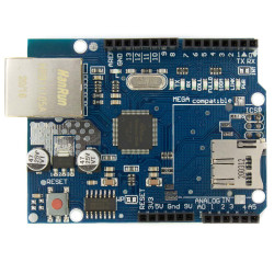 Shield z modułem sieciowym Ethernet W5100 z gniazdem SD
