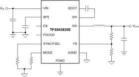 4-V to 18-V, 8-A, synchronous step-down converter extended temperature