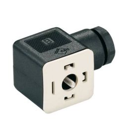 Gniazdo dowolnie konfekcjonowane, Wtyk dowolnie konfekcjonowany, złącze żeńskie, kątowe, A SAIB-VSA-3P/230/11-H/OB 18731