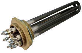 Grzałka zanurzeniowa 6 kW Do wody 230 → 400 V ac długość 345mm Korek wkręcany