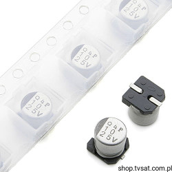 UUT1E100MCQ1PS 10uF 25V Electrolytic SMD-5X5.8 HICON