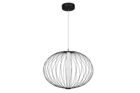 Lampa wisząca mała czarna TREVISO 3000K LP-798/1P S3 BK Light Prestige