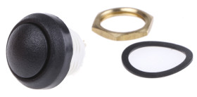 Nasadka przełącznika Chwilowy SPST średnica wycięcia 13.6mm, montaż panelowy ITW Switches