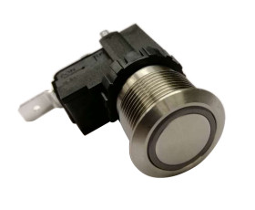 Nasadka przełącznika Zatrzaskowy SPST średnica wycięcia 19.1mm, montaż panelowy RS PRO