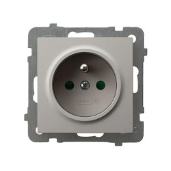 AS Gniazdo pojedyncze z uziemieniem z przesłonami torów prądowych kaszmir GP-1GZP/m/82