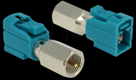 88927 HF adapter, FAKRA Z socket > FME plug