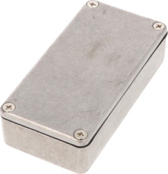 Aluminum die cast enclosure, (L x W x H) 100 x 50 x 25 mm, natural, IP65, 1590WG