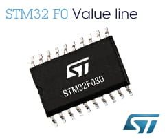 Układ STM32F030F4P6 TSSOP20 (5 sztuk)